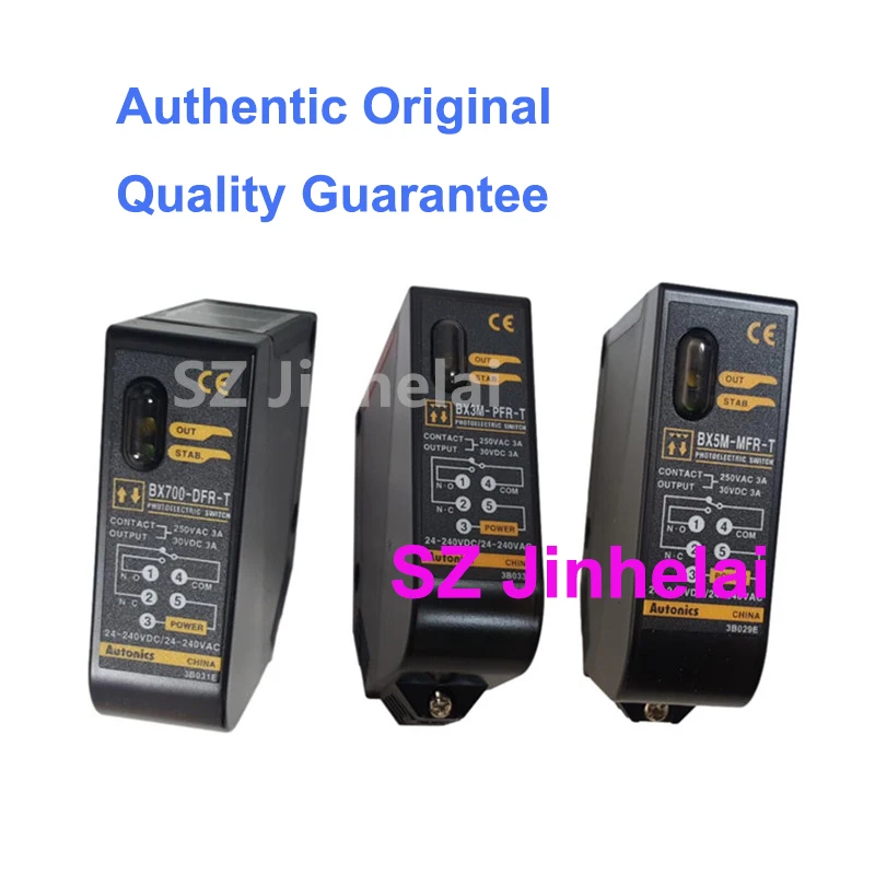 Authentic Original Autonics Timing Mode Self-Diagnostic Function Photoelectric Switch BX700-DFR DDT BX3M-PFR PDT BX5M-MDT MFR -T