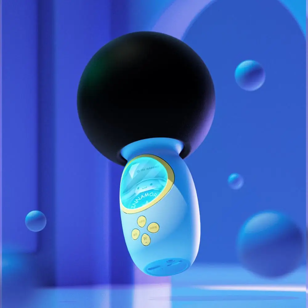 Cartoon Kuromi Children's Microphone Baby Toys Sanrio Cinnamoroll Karaoke Singing Machine Bluetooth Microphone Festival Gift