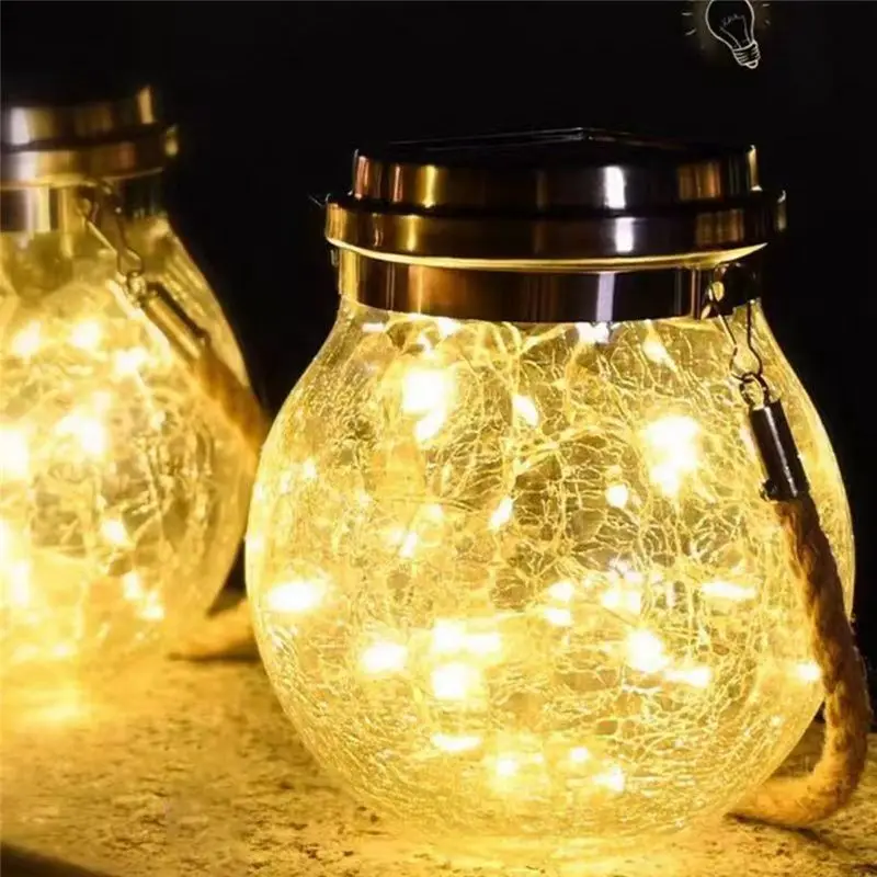 BHTS-Solar Garden Lights With Flame Flicker Outdoor Solar Lantern Lights Decorative Solar Lantern For Outdoor Yard Porch