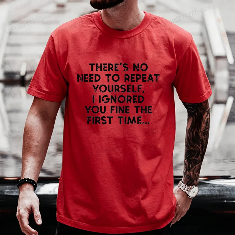 Men' & Women' Retro Sarcastic Humor T-Shirt Funny 