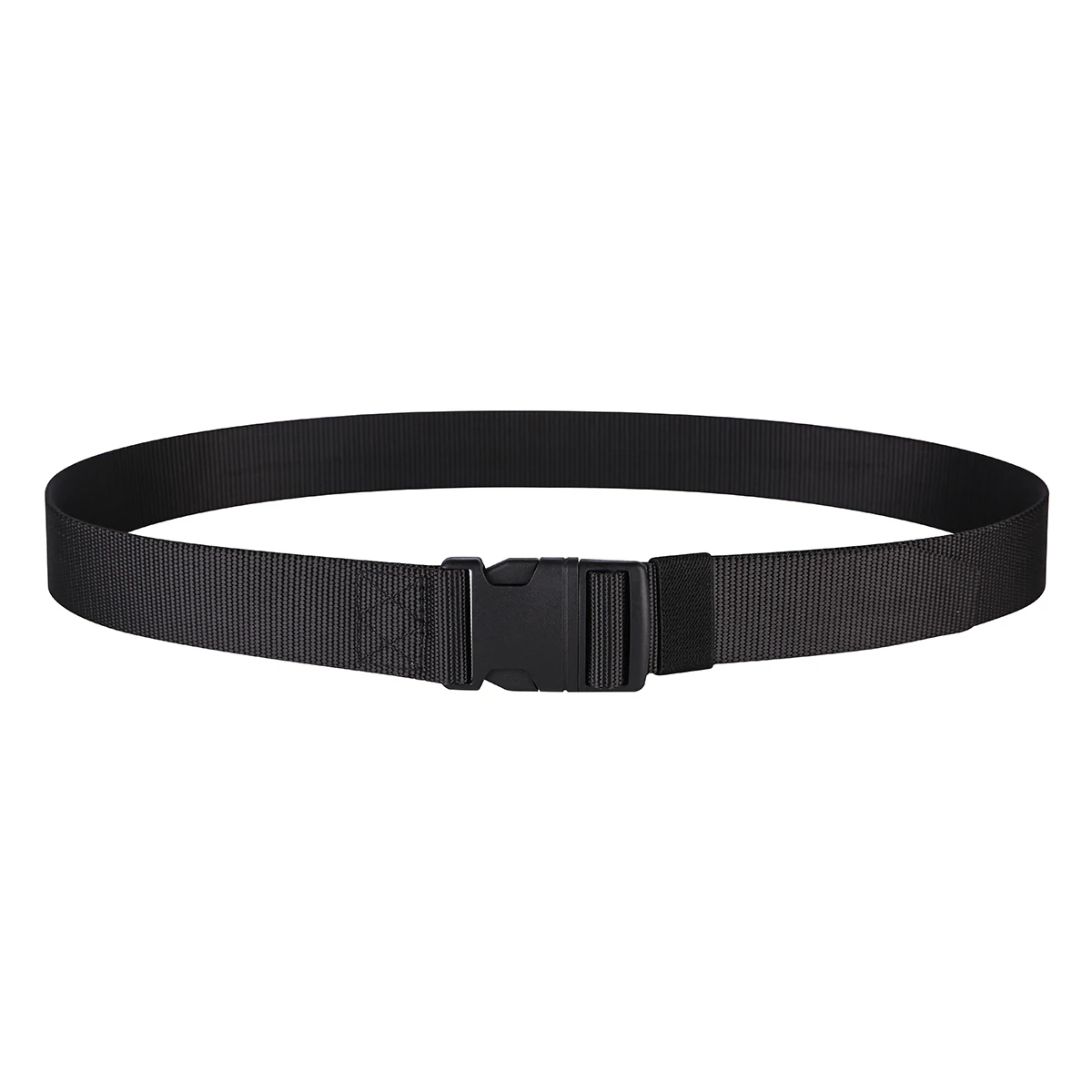 Nylon Belt Men\'s Plug Buckle Outdoor Sports Metal Free Anti-Allergy Tactical Belt Casual Belt