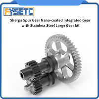 FYSETC Sherpa CNC Spur Gear Nano Coating one-piece Stainless Stee Gear Kit High Precision Extruder Gears for Voron V0 3D Printer