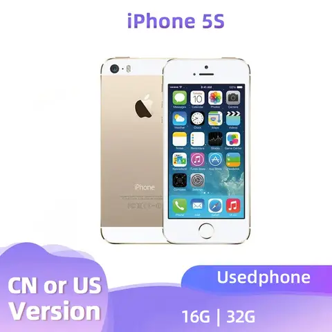 Unlocked Apple iPhone 5S  4G 1560mah Battery  4.0inch Screen good condition tsed  Used phone