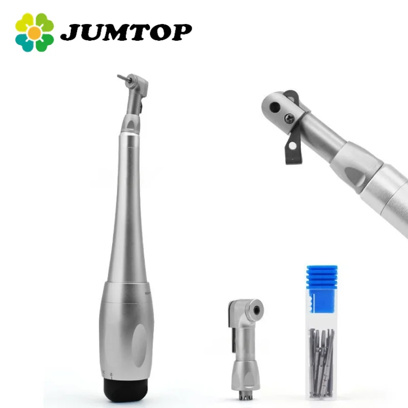 

JUMTOP Dental Implant Torque Wrench with 16Pcs Drills Latch Head Handpiece Accurate Torque Control 5-35N.CM