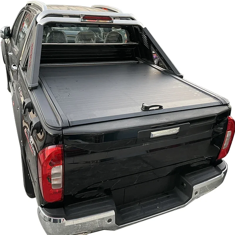 Pickup back cover bed retractable rolling curtain roller shutter lid tonneau  for Amarok vw