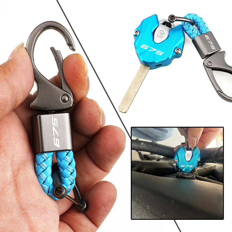New High Quality Motorcycle Accessories Key Shell Case Keyring Key Cover For CFMOTO 675SR 675NK 675SR-R 675SRR 675 NK SR SR-R