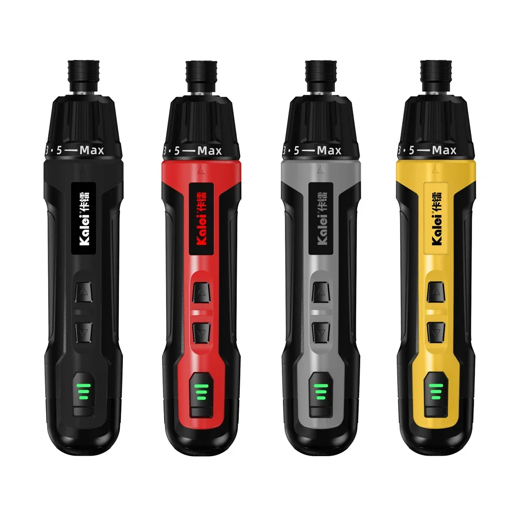 Jeu de tournevis électriques sans fil, source d'alimentation, batterie aste, 3.7V