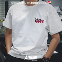 2025 Modified Car Player V3 Hank Suspension 240g Heavy Cotton Short-sleeved T-shirt Culture Shirt