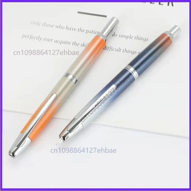 For Jinhao 10 Retractable Fountain Pen EF/F Nib with Ink Converter Pen for Writing Gift, Limited Edition Gradient Color