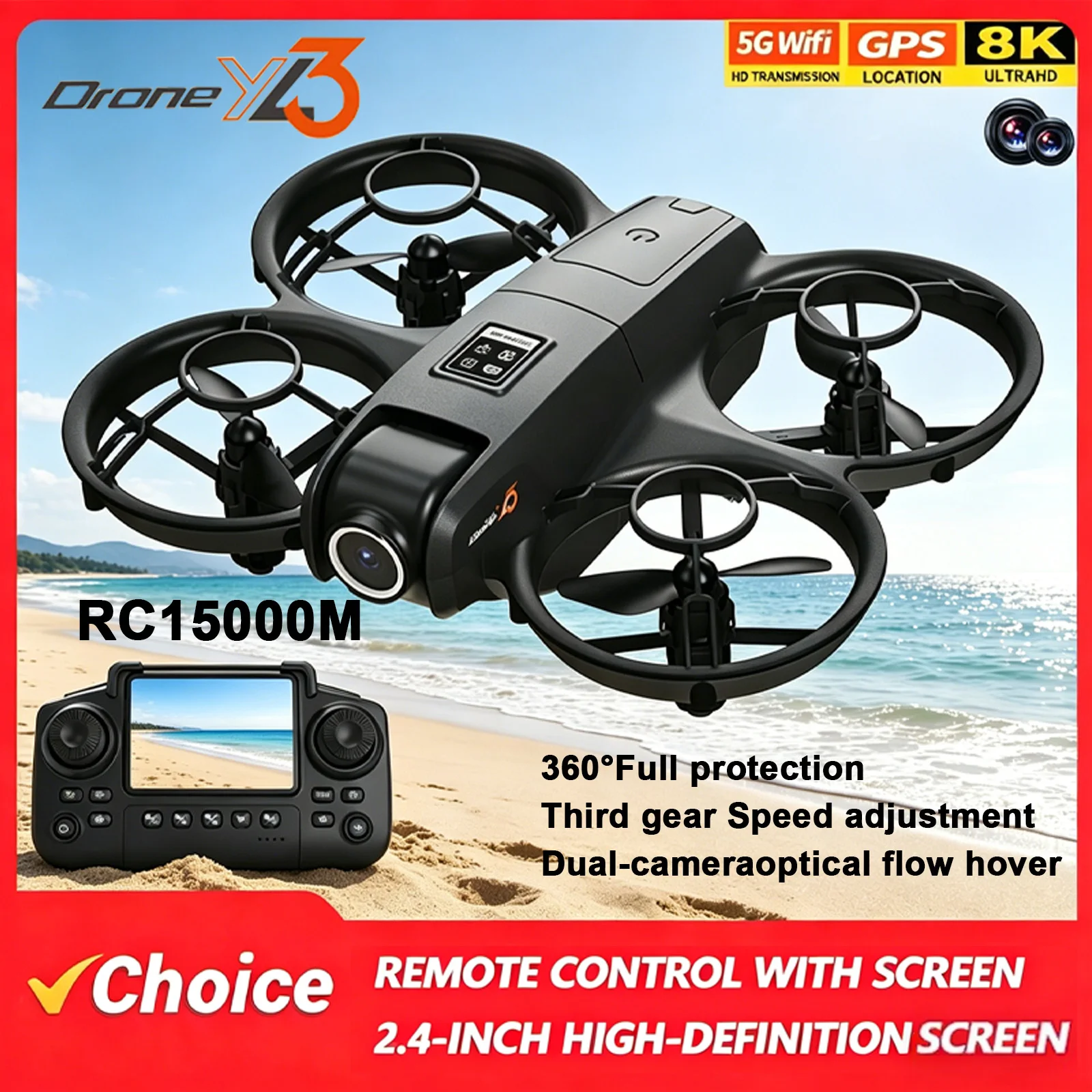 2026 YL3 Drone 8K HD 2.4