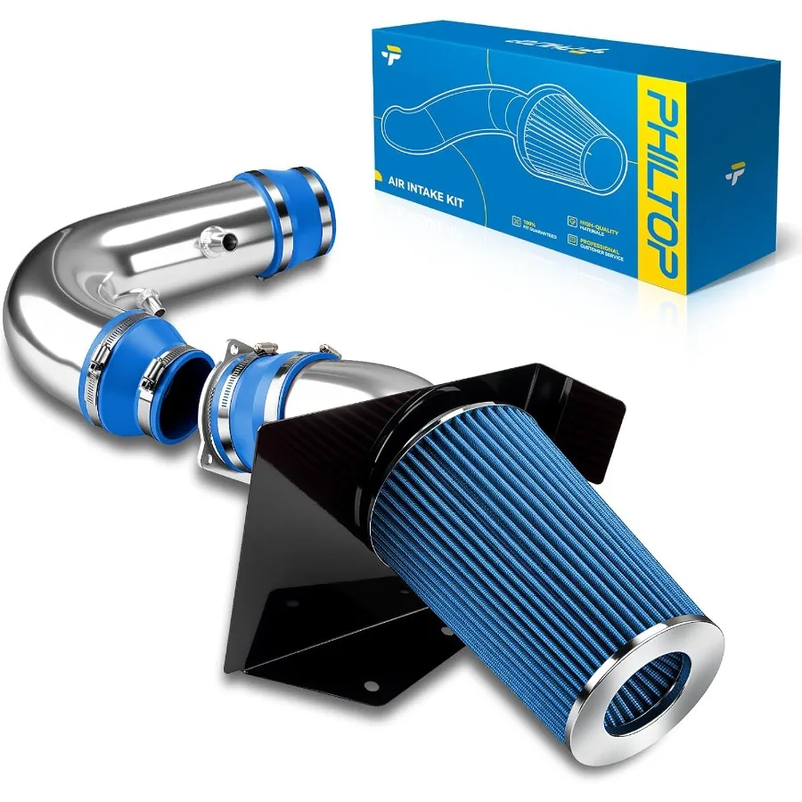 

Cold Air Intake Kit for F150 1997-2003 Expedition 1997-2003 Navigator 1998-1999 F250 1997-1999 Blue Performance Upgrad