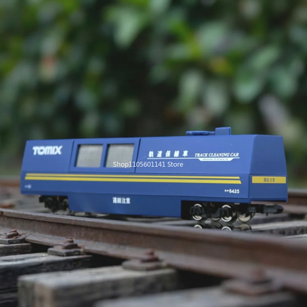 TOMIX 1/160 N Scale Train Model 6425 Train Model Track Cleaning Vehicle Line Track Maintenance Car Model Toy
