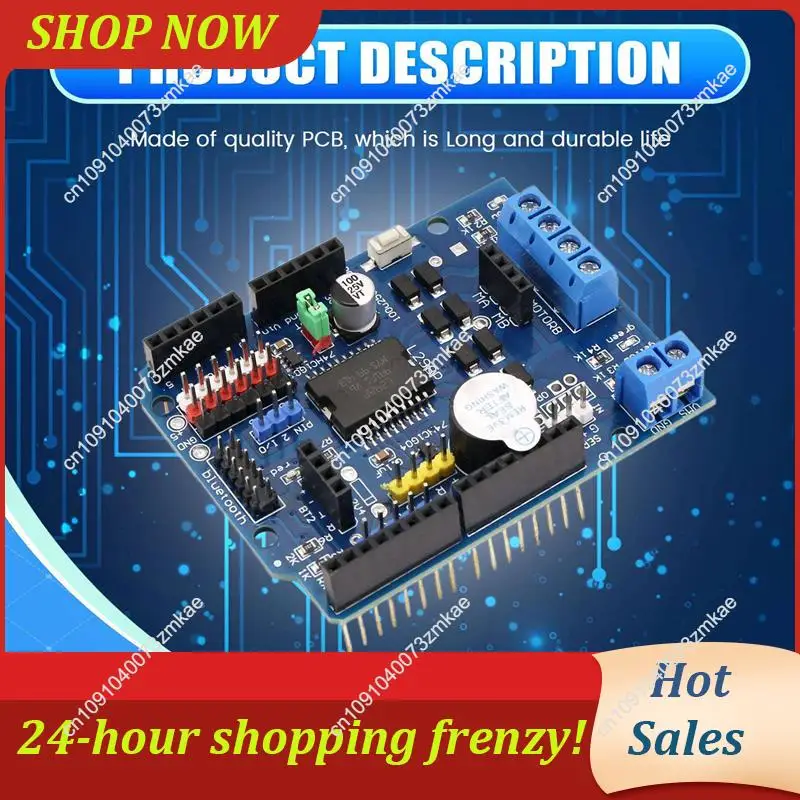 Täglicher Verkauf 3X L298P DC Motor Drive Board Modul L298P DC Motor Drive Shield Board Modul 2A Dual H-Brücke 2-Wege für Arduino UNO