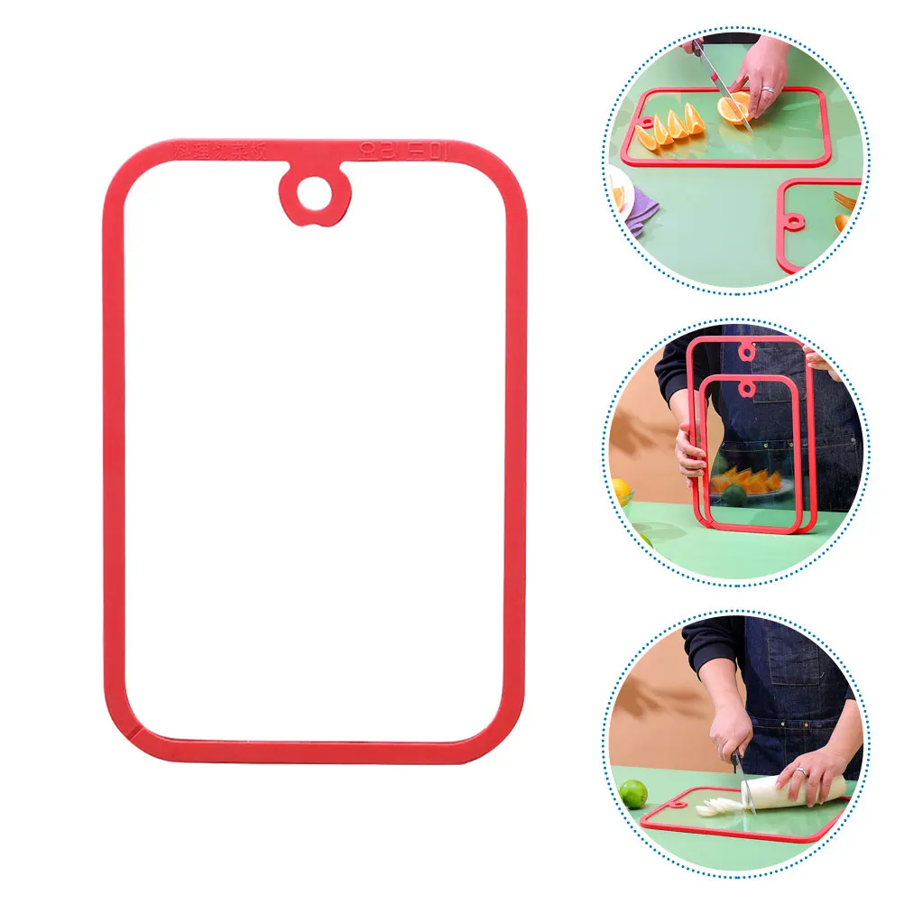 

Tempered Glass Cutting Chop Board Kitchen Countertop Defrosting Glass Choppoing Decoration Countertop Decorative Draining Tray