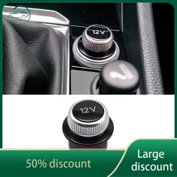 Cigarette Lighter Cover Chrome Plated Cigarette Lighter Plug For Audi A3 A4 A5 Q2 Q7 R8 8WD 919 311 4K0  919 311 12V