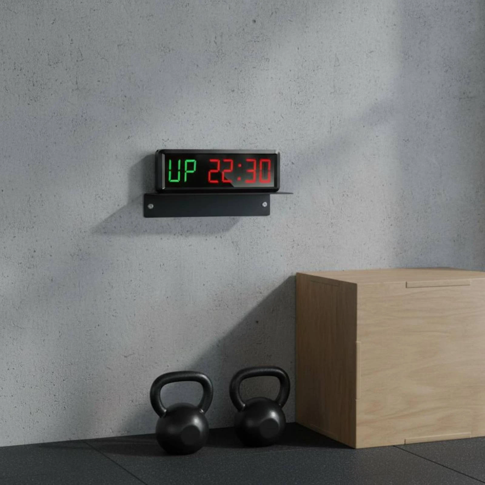 

Interval Gym Timer Custom Intervals LED Gym Timer Fitness Gear Infrared Wireless Stopwatch
