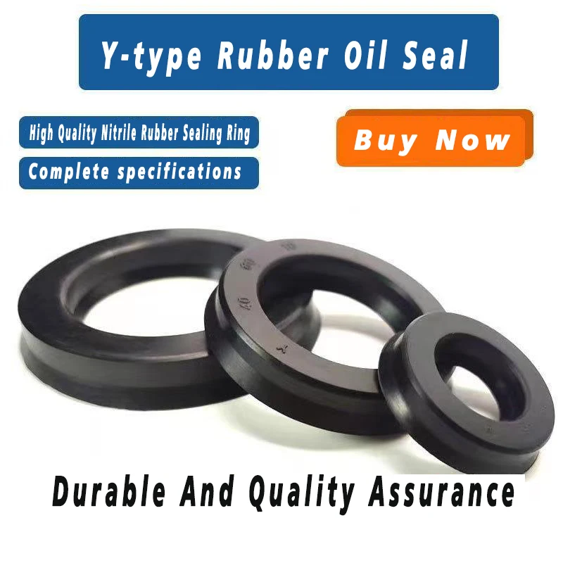1PCS Y-type Rubber Seal Frameless Oil Seal Oil Resistant Wear-resistant And Anti-aging 77.5/80/85x102.5/105/100/110/115