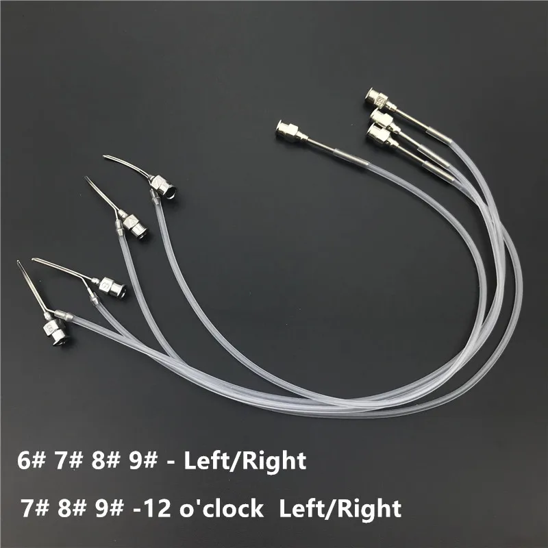 1 Set Ophthalmology Coaxial I/A Intubation Tools Double Parallel Tube Ophthalmic Training Instrument