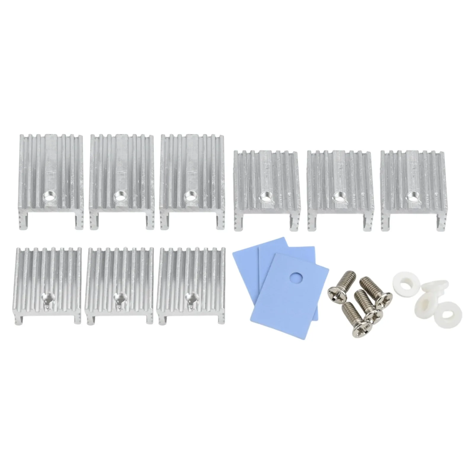15*7*17 TO-220 Heat Sink Aluminum Insulator Mounting MOSFET Cooling Thermal Conductivity Aluminum Alloy Material