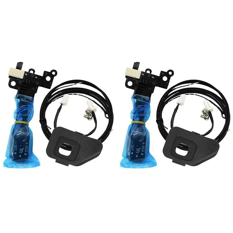 

Unusual 2X Steering Wheel Cruise Control Switch 84632-34011 With Cover 45186-02310 For Toyota Corolla
