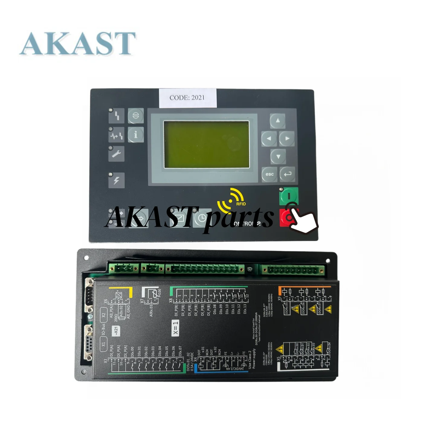 

с программой подходит для панели управления воздушным компрессором Kaeser 7.7601P0 7.7602P0 7.7601E0