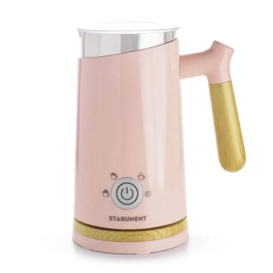 

Electric Milk Frother - Automatic Foamer and Heater for Coffee Latte Cappuccino Other Creamy Drinks 4 Settings Cold Foam Airy D