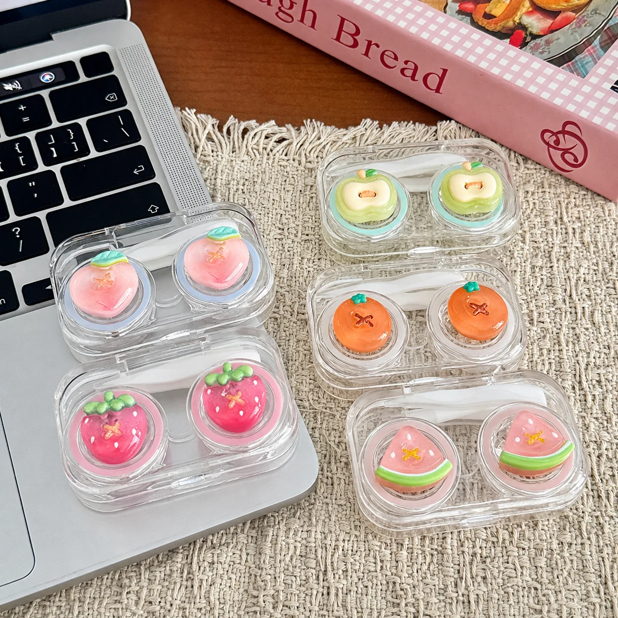 Contact Lens Case Lightweight Portable Contact Lens Case Flip Open Contact Lens Case Compact For Campus Life