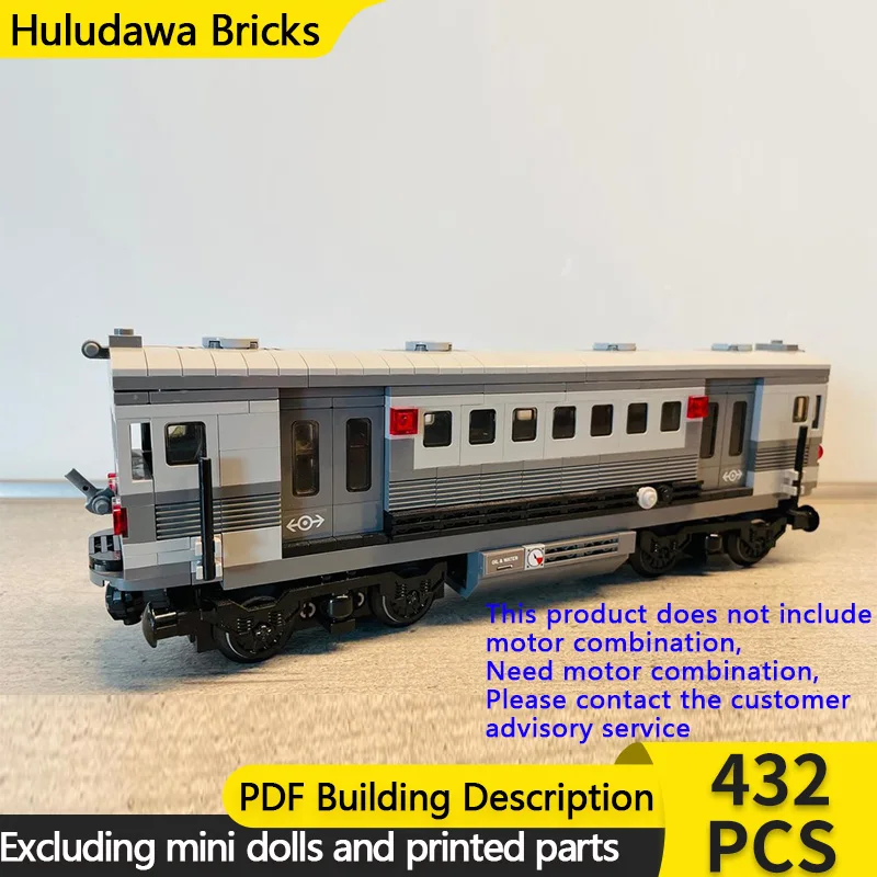 

Модель городской автомобиль MOC, строительные кирпичи, Нью-Йоркский стиль, поезд метро, модульная технология, детские праздничные подарки, сборные игрушки, костюм