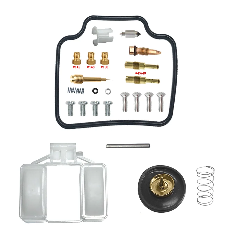 Kit de reparo do carburador HONDA NX4 FALCON 400 NX400 2000-2010