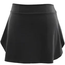 Falda de Ballet para mujer, Falda de baile para adulto, tutú de bailarina, Ropa de baile, Falda corta de Ballet con abertura lateral, 1 unidad por lote