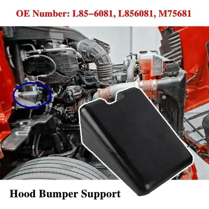 Picture 4: L856081 L85-6081 M75681 Hood Bumpers Support for Peterbilt 567 579