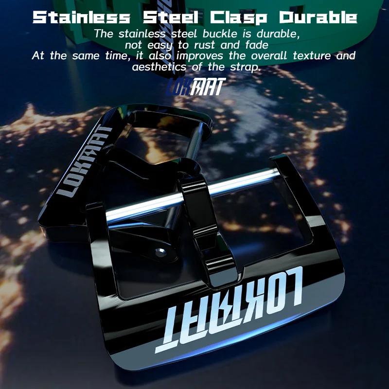 Универсальный ремешок для часов LOKMAT 22 мм из ТПУ цветной ремешок для часов