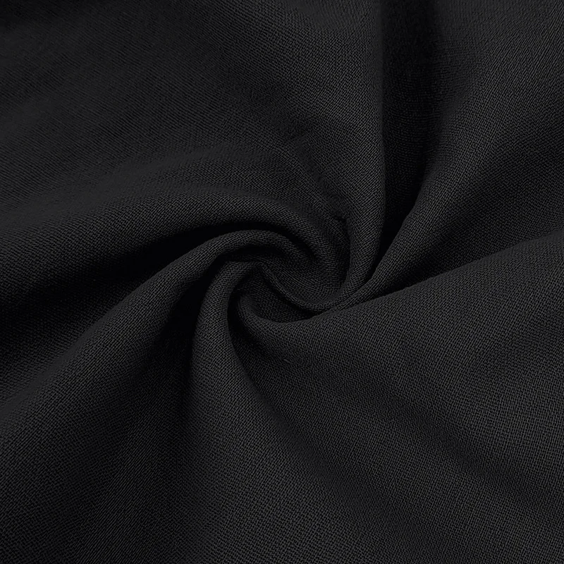 Hochwertiges Baumwoll-Leinen-Kurzarm-Polohemd für Herren, lässiges, lockeres, bequemes Hemd, Sommer-T-Shirt, Knopfleiste, Umlegekragen, Oberteile – Detail 12