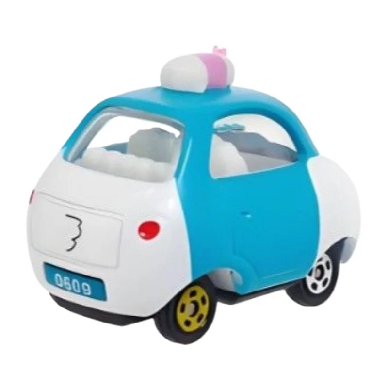 TAKARA TOMY coche de simulación de aleación modelo Pato Donald juguete coleccionable regalo para niñas TOMY Dream Car