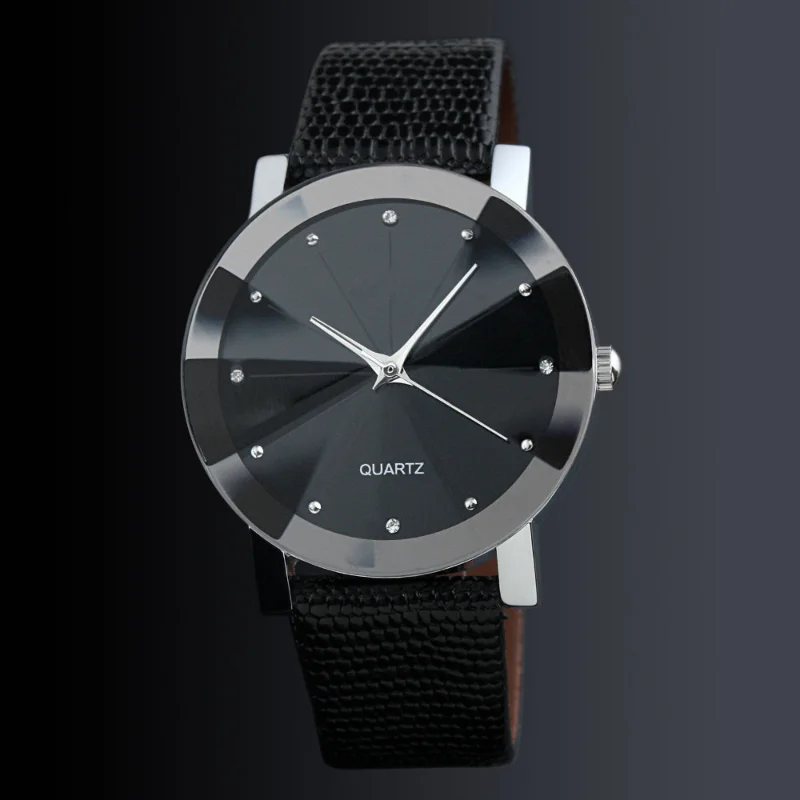 Hot Koop Fashion Paar Horloge Casual Mannen Vrouwen Horloges Bruin Lederen Band Quartz Horloges Reloj Hombre Relogio Feminino