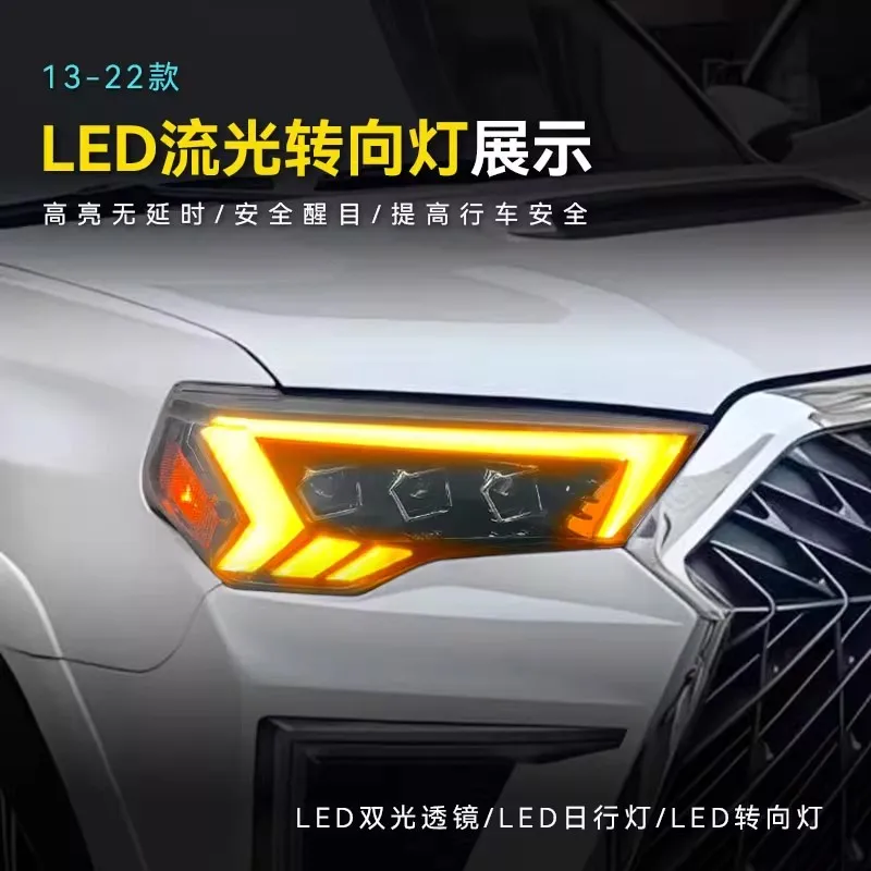 

LED headlight Assembly for Toyota 4runner 2014-2020 modified Daytime Running Light Car accessories
