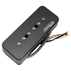 Wilkinson M Series Stacked P90 Soapbar Ceramic Humbucker Sized Single Coil Pickup Neck Bridge Pickup for SG LP Electric Guitar