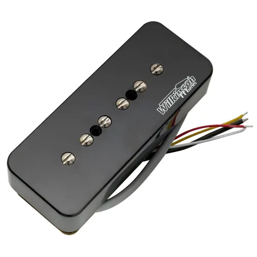 Wilkinson serie M apilado P90 barra de jabón de cerámica tamaño Humbucker pastilla de puente de cuello de una sola bobina para guitarra eléctrica SG LP