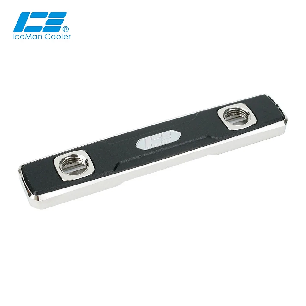 Imagem -01 - Icemancooler Toque Direto Chip de Memória Ram Water Block para Ram Soquete Overclock Copper Cooler Níquel Completo g1 4
