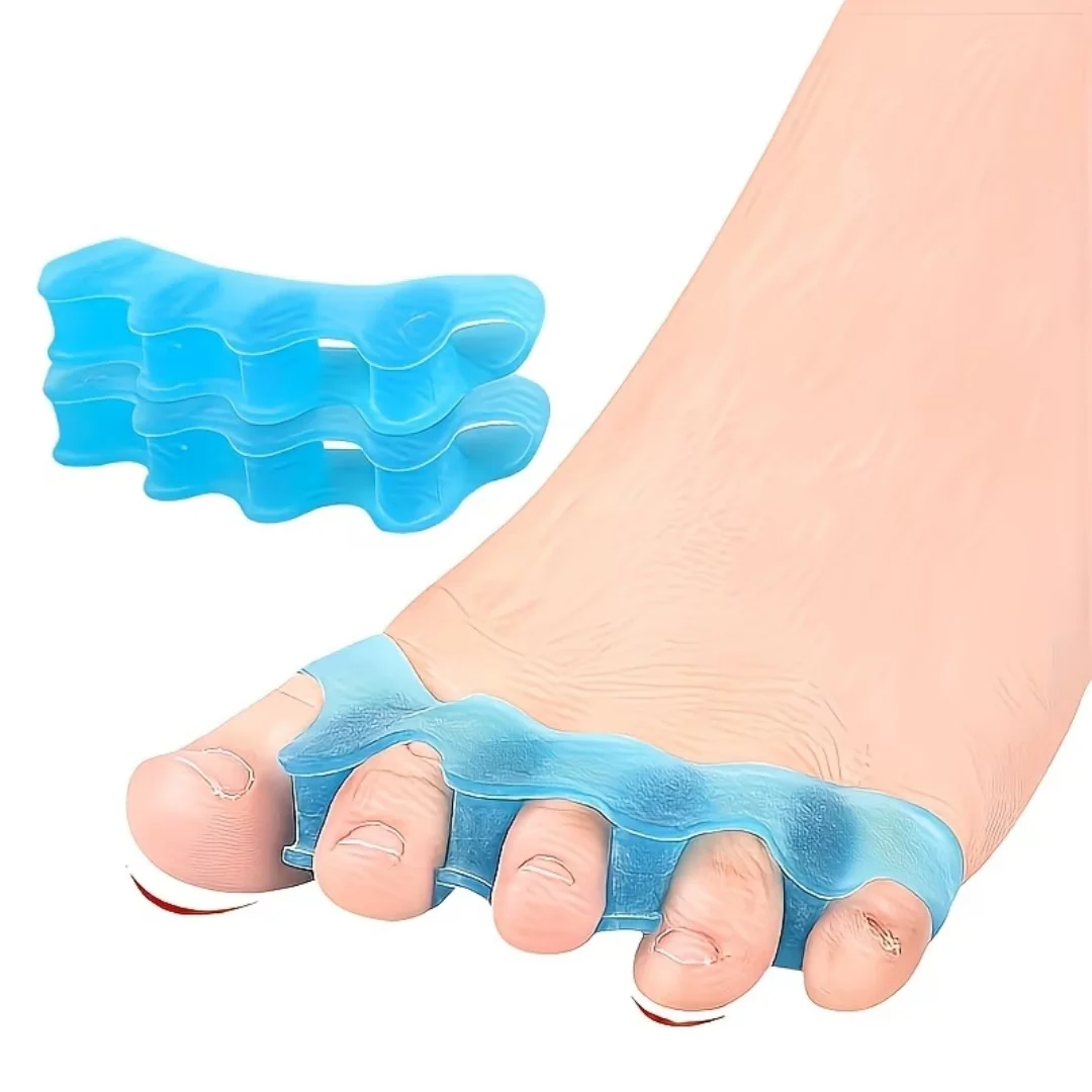 2PCS/4PCS soft touch silicone toe spacers, reusable toe spacers for feet