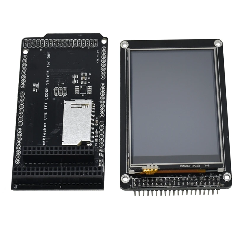 ЖК-дисплей Tft 3,2 дюйма + экран Tft/Sd для Arduino Mega 2560, ЖК-модуль, слот Sd, перевод 2,8 3,2 Due