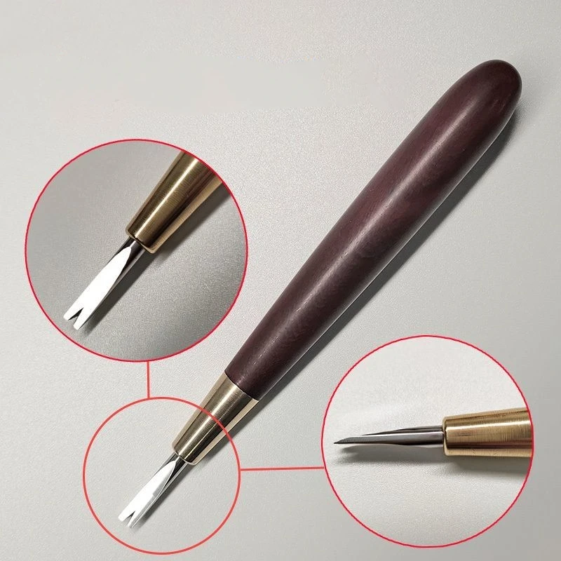 レザーウォッチブレスレット取り外しツール時計ストラップリムーバー時計メーカー用v字型フォーク付きw0900