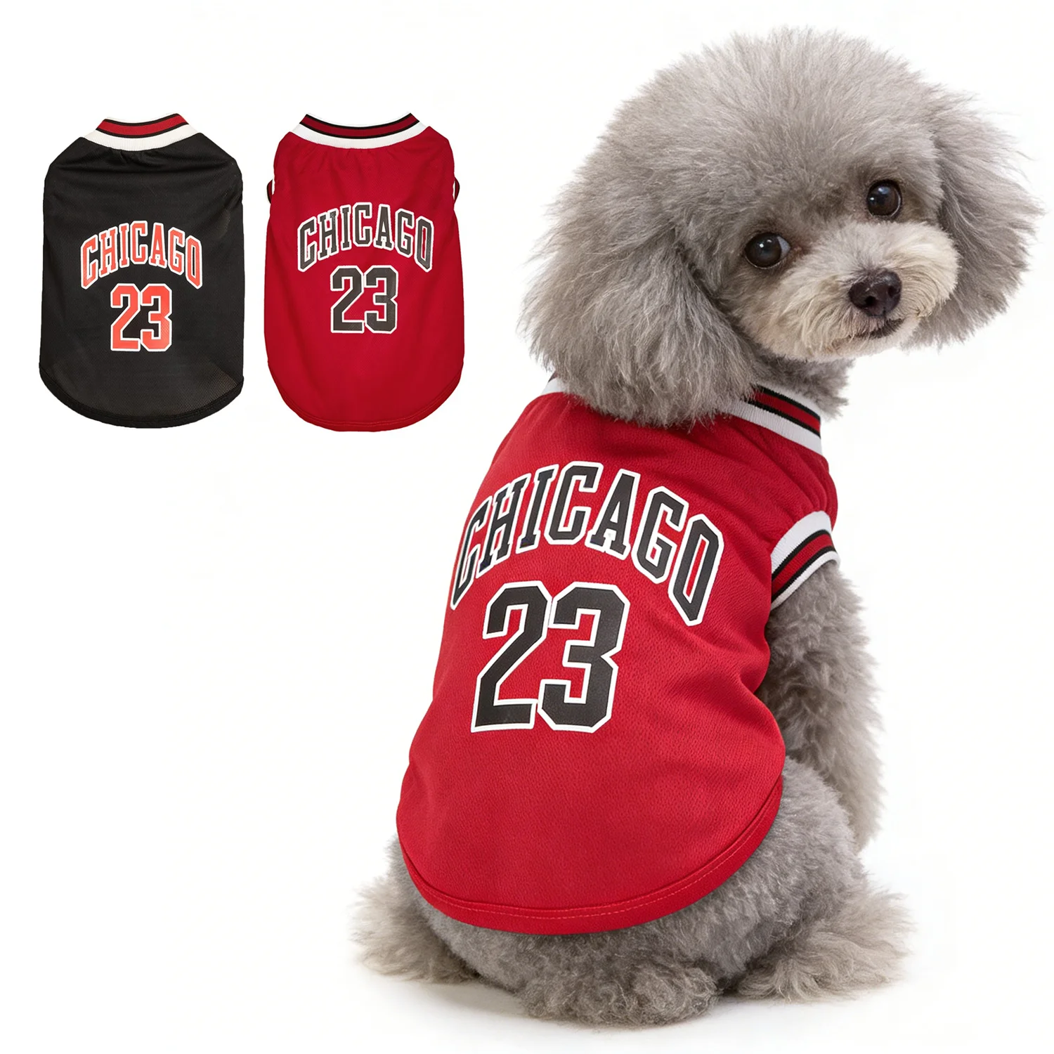 Mesh Breathable Dog Basketball Jersey Clothes XS-5XL For Small Medium Large Dogs Summer Cool Puppy Vest Chihuahua Yorkies Shirt