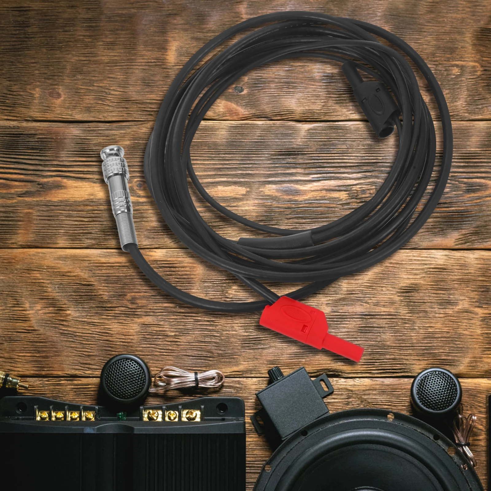 

Electrical Test Lead Car Line Heavy Duty Banana Cable Multimeter Leads Black Testing Tools Stable Performance