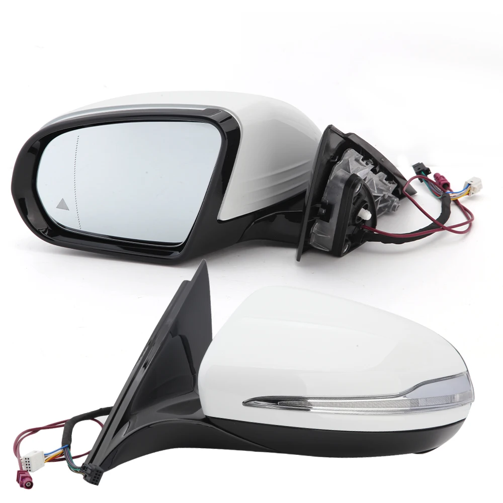 Car Accessories Wing Back Door Mirror Blind Spot Rearview Side Mirror For Mercedes Benz W213 E Class E300 2016-2020