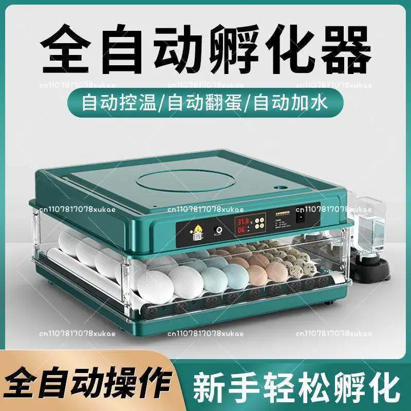 Egg Incubator Automatic Chicken 30 Egg Incubator, Days Display, Bring water bottle for Hatching Chicken Duck Quail Bird Eggs