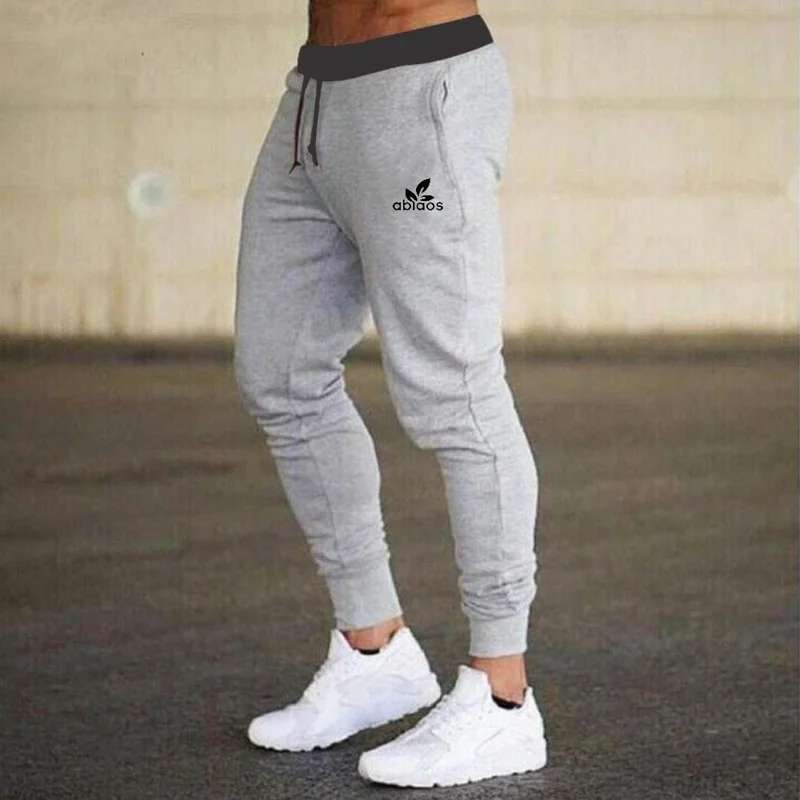 Thin jogging pants Men\'s jogging pants Spring and autumn jogging pants Men\'s jogging pants Cotton fitness pants