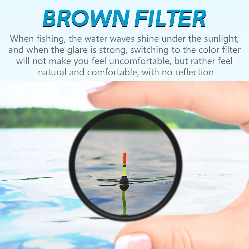 Adjustable Vision Binoculars Telescope High-definition Fishing Telescope Portable Low-light Telescope Bird Watching Glasses - Image 3