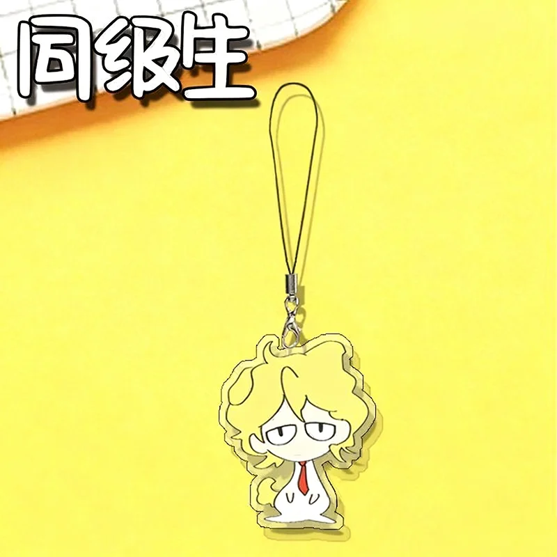 أنيمي Doukyuusei Kusakabe Hikaru Sajou Rihito تأثيري المفاتيح الاكريليك قلادة سلسلة هواتف كيرينغ مفتاح سلسلة الإكسسوارات الحلي