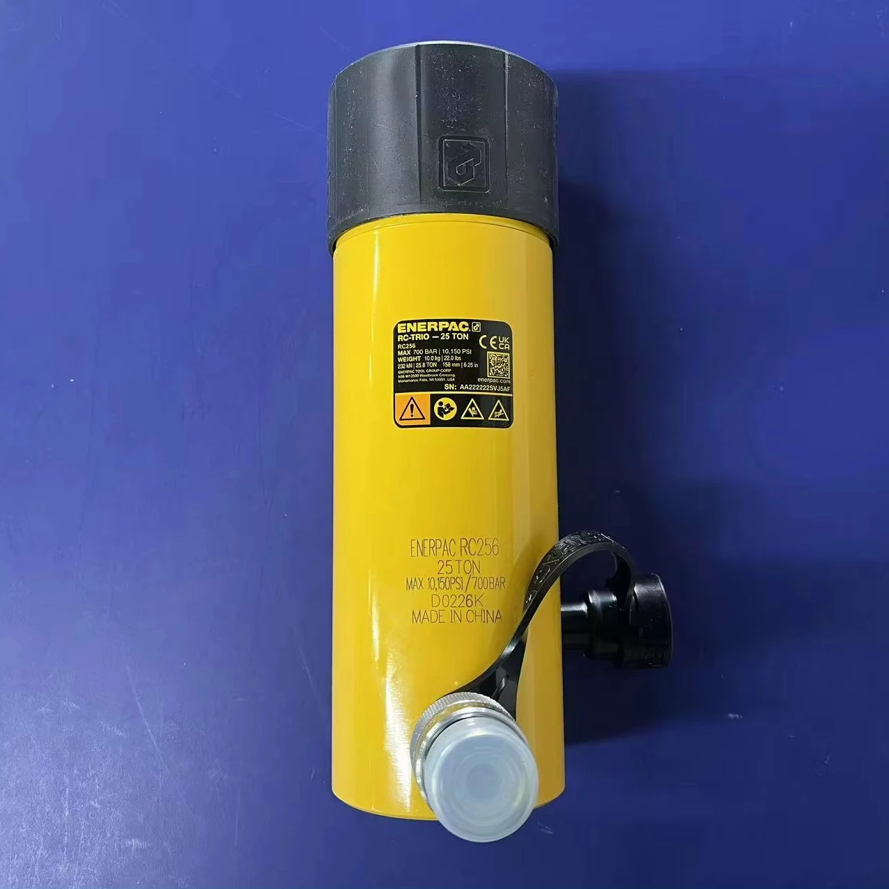 Enerpac RC256 Single-Acting Hydraulic Cylinder | 25 Ton Capacity, 6.25